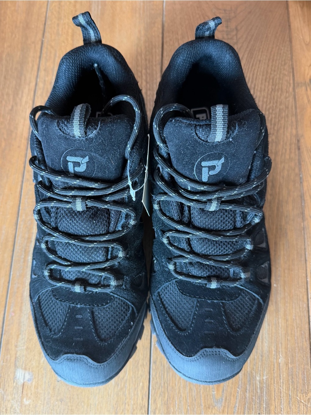 Propet Men’s 10 M Black Waterproof Leather Hiking Trail Shoes W3598